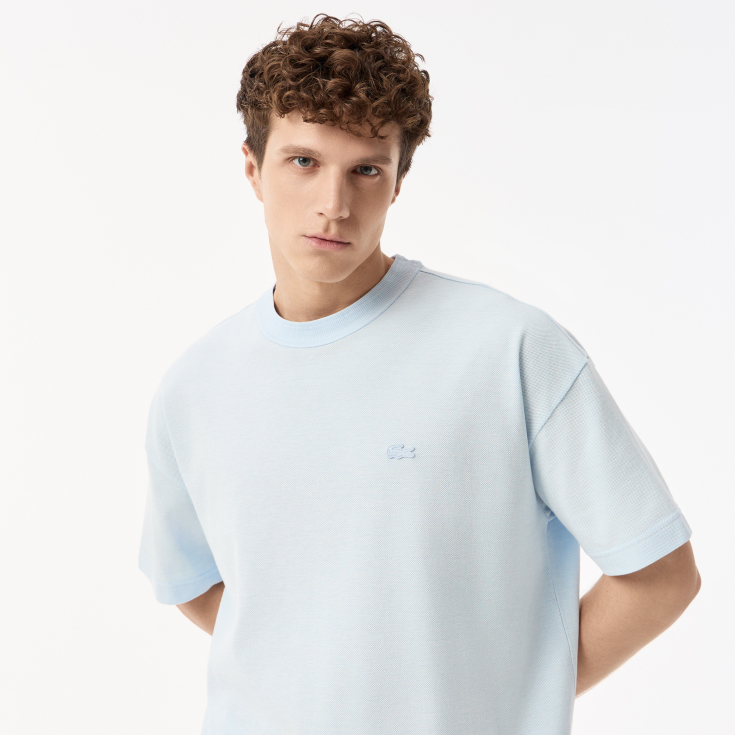 Мужская Футболка Lacoste из хлопка