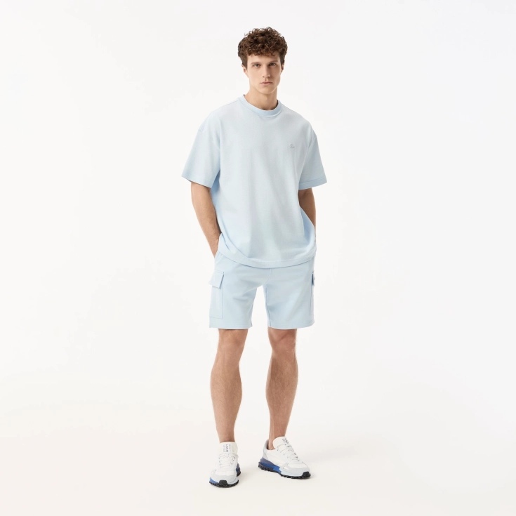 Мужская Футболка Lacoste из хлопка