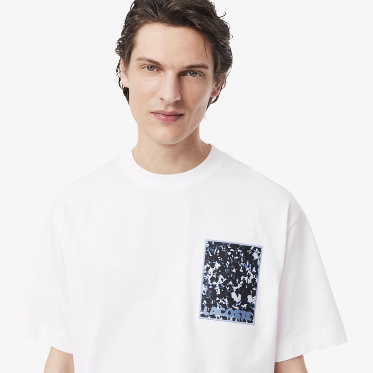 Мужская Футболка Lacoste из органического хлопка