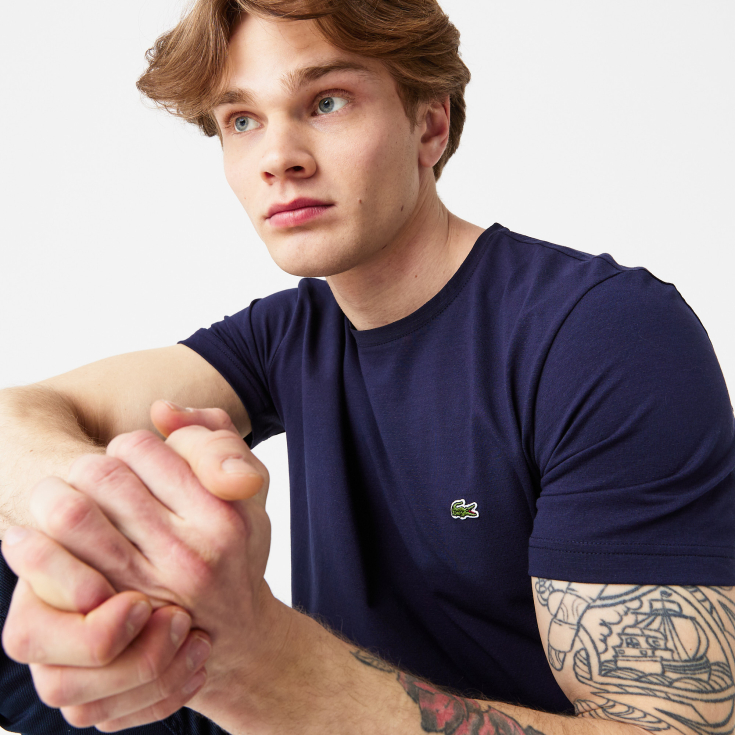 Мужская футболка Lacoste Slim Fit