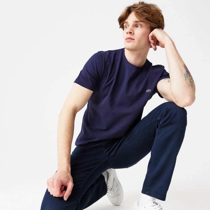 Мужская футболка Lacoste Slim Fit