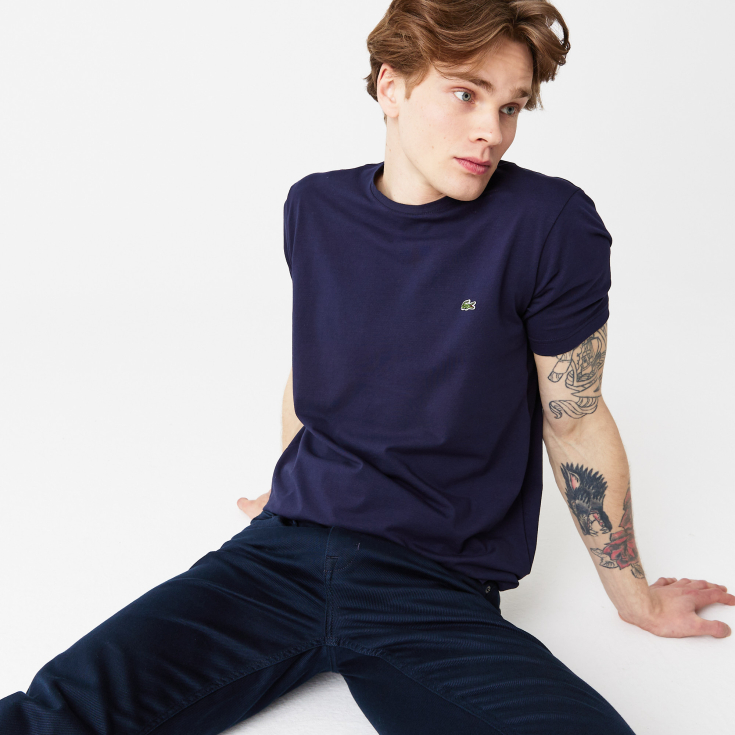 Мужская футболка Lacoste Slim Fit