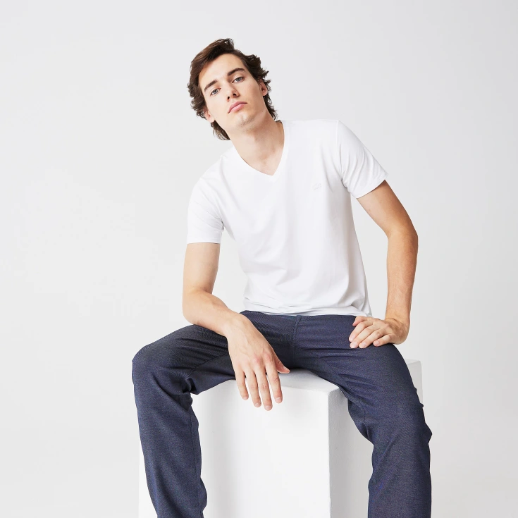 Мужская футболка Lacoste Slim Fit