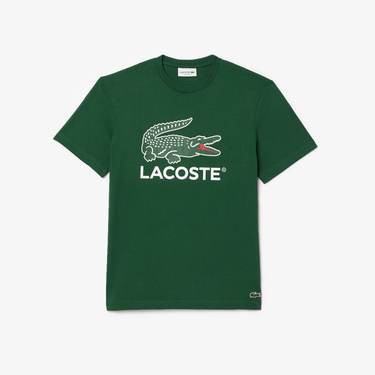 Мужская хлопковая Футболка Lacoste