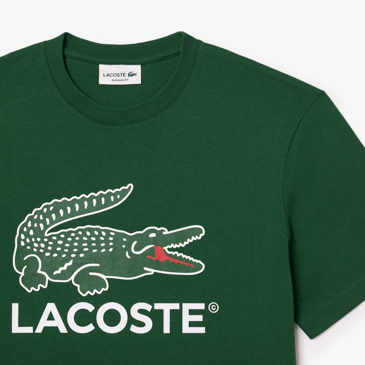 Мужская хлопковая Футболка Lacoste