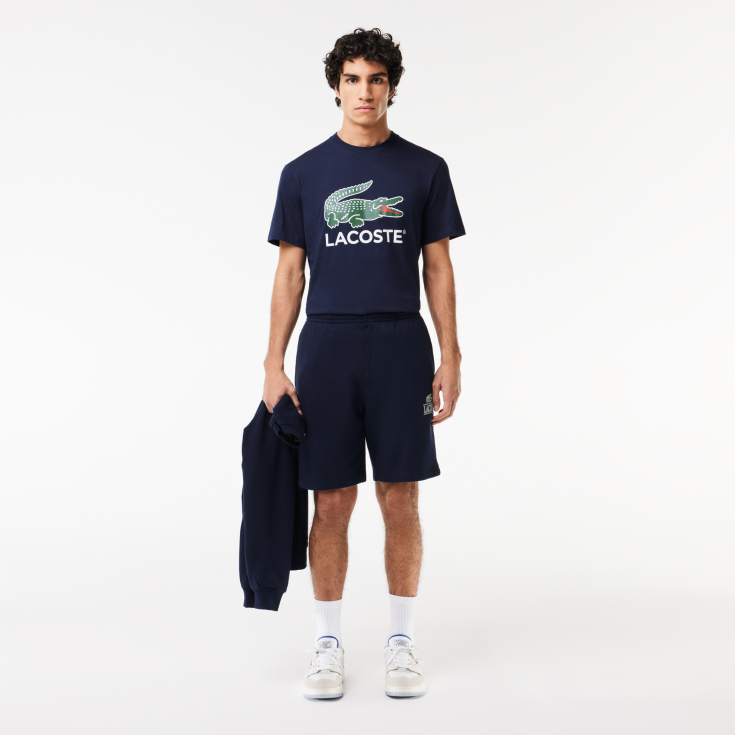 Мужская хлопковая футболка Lacoste