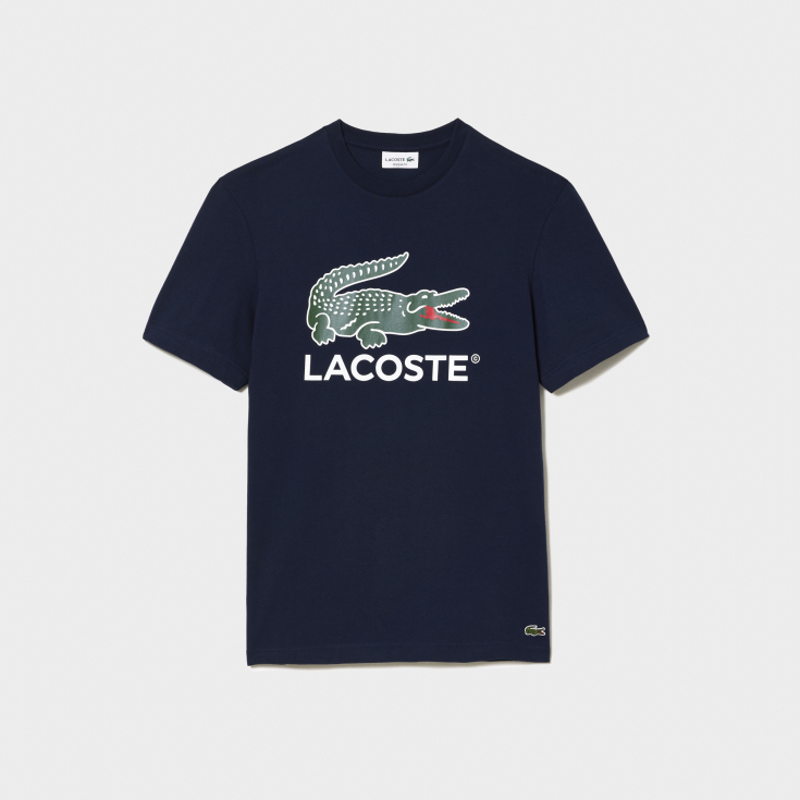 Мужская хлопковая футболка Lacoste