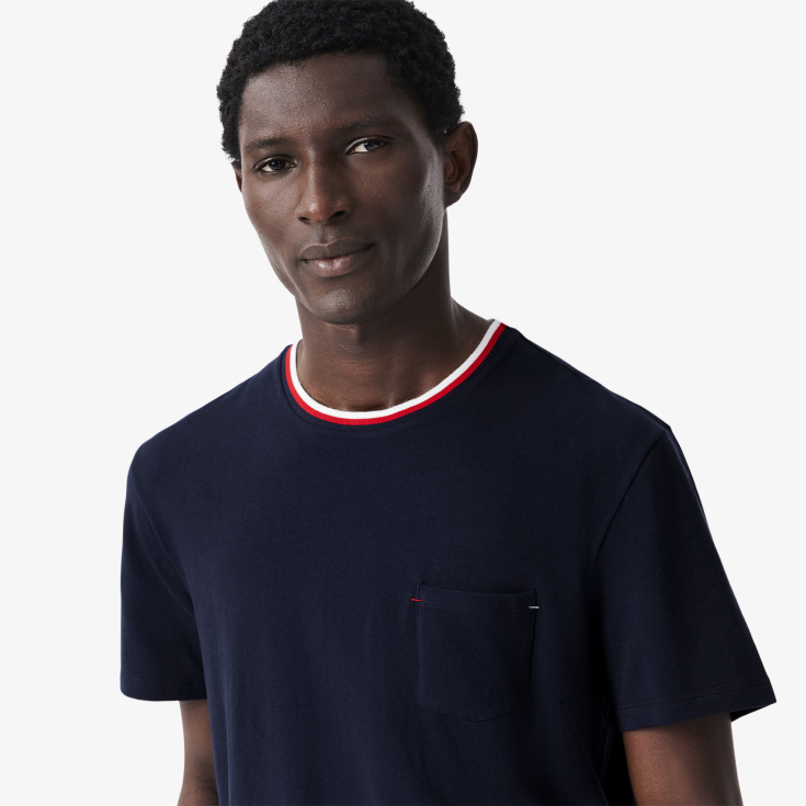 Мужская футболка для дома Lacoste из хлопка