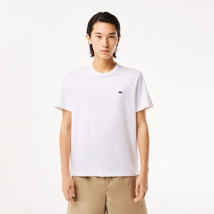 Мужская Футболка Lacoste с круглым вырезом
