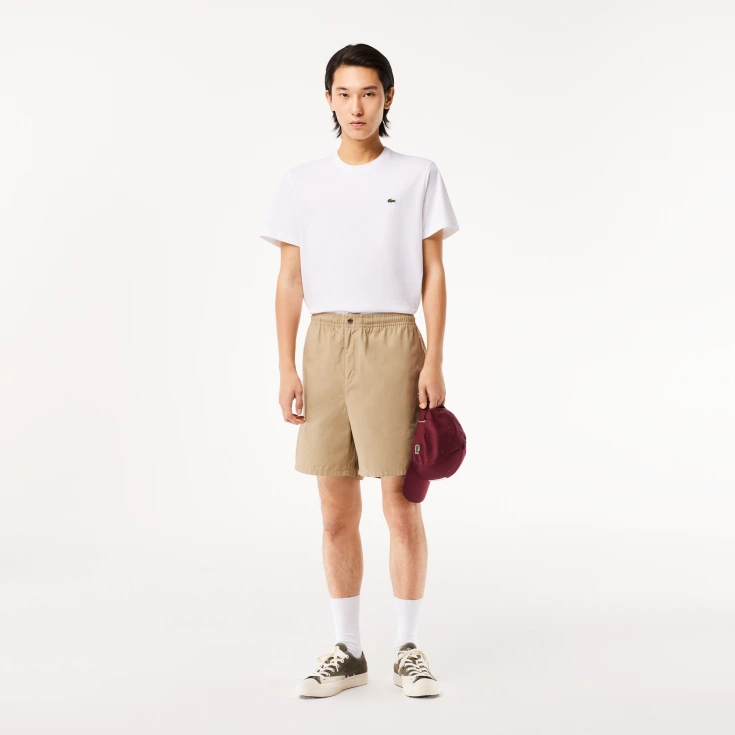 Мужская Футболка Lacoste с круглым вырезом