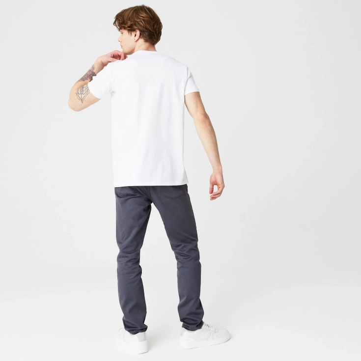 Мужская Футболка Lacoste с круглым вырезом