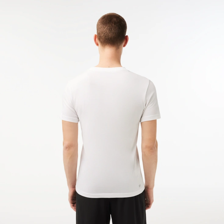Мужская футболка Lacoste с принтом