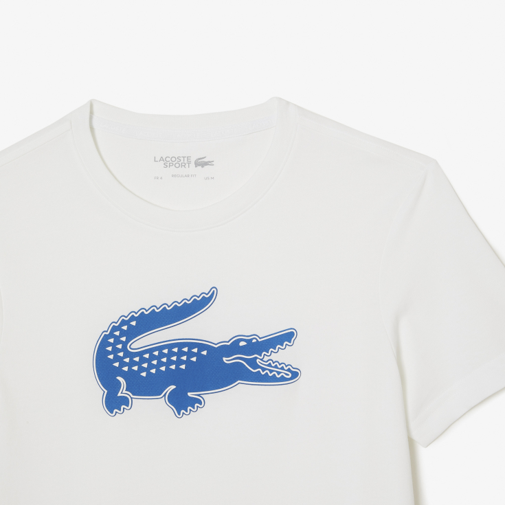 Мужская футболка Lacoste с принтом