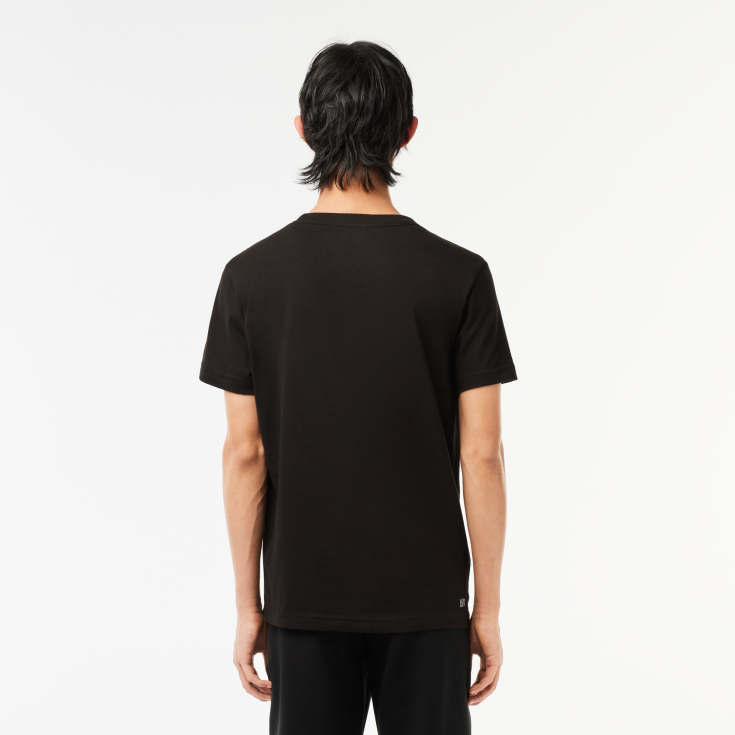 Мужская Футболка Lacoste с принтом