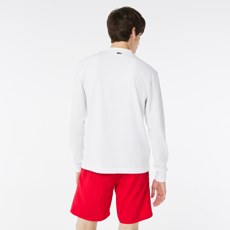 Мужская футболка Lacoste с длинными рукавами