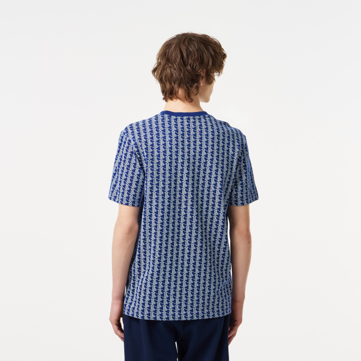 Мужская Футболка Lacoste из эластичного хлопка