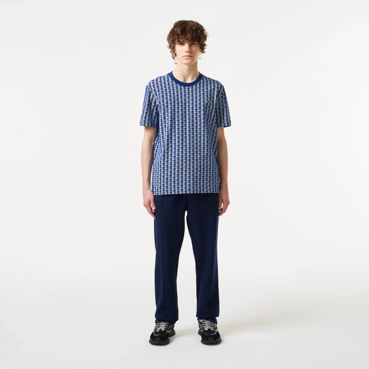 Мужская Футболка Lacoste из эластичного хлопка