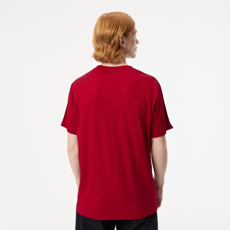 Мужская футболка Lacoste из хлопка