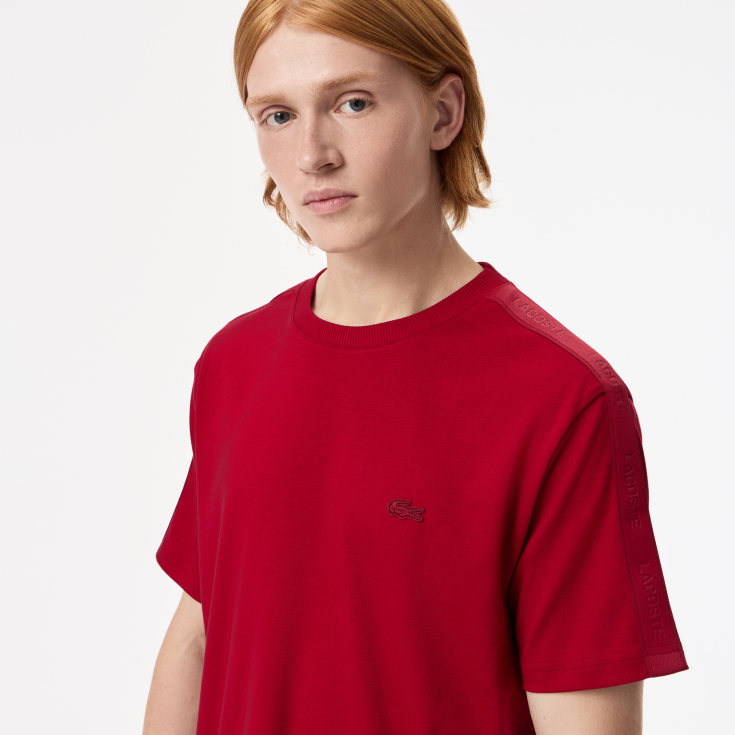 Мужская футболка Lacoste из хлопка