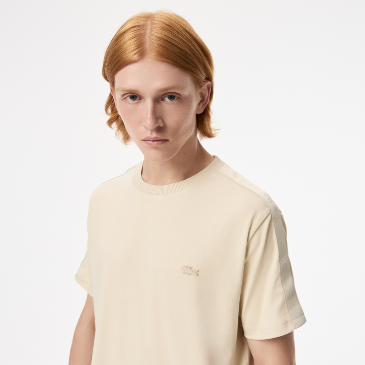 Мужская футболка Lacoste из хлопка