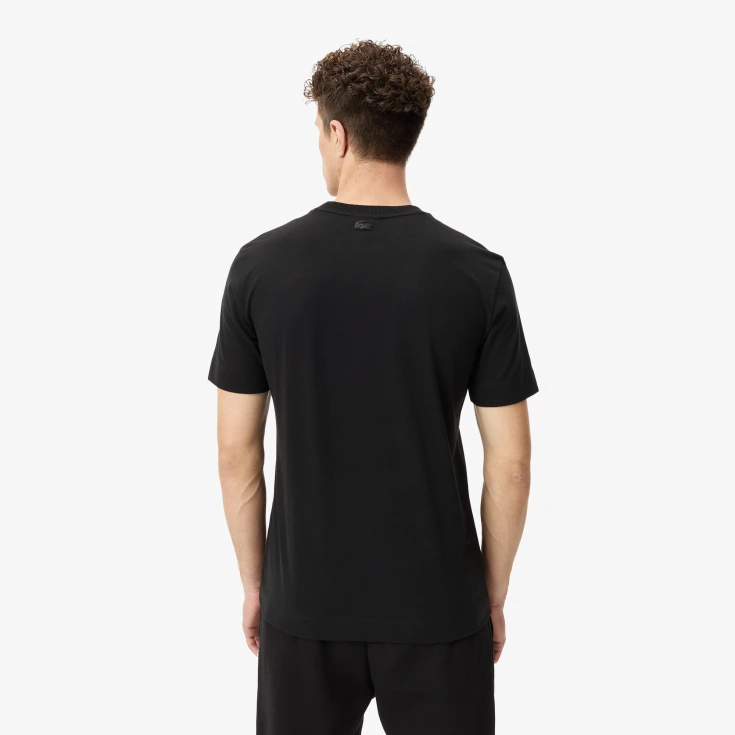 Мужская хлопковая футболка Lacoste REGULAR FIT