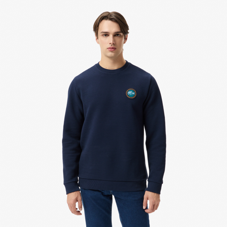 Мужской лонгслив Lacoste Tennis Heritage Regular Fit