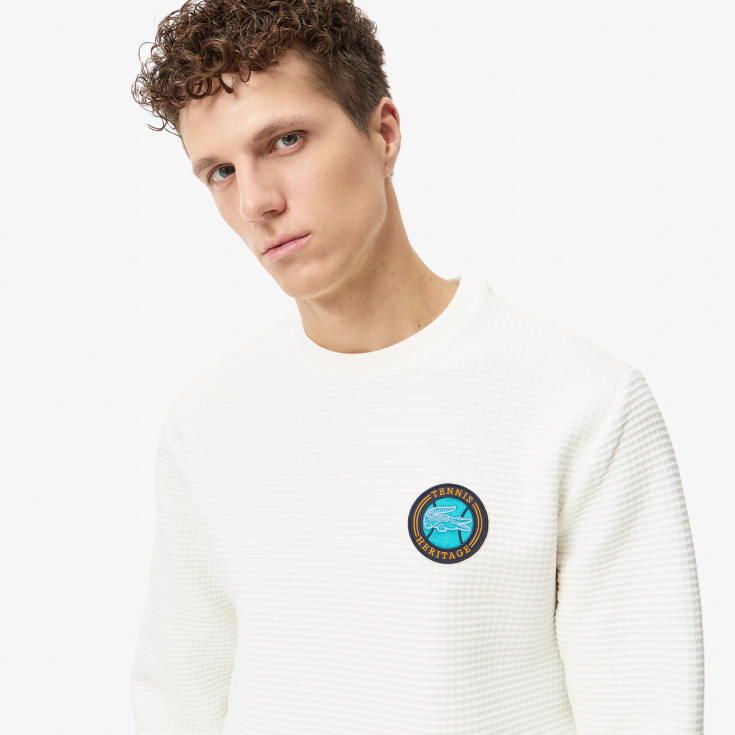 Мужской лонгслив Lacoste Tennis Heritage Regular Fit