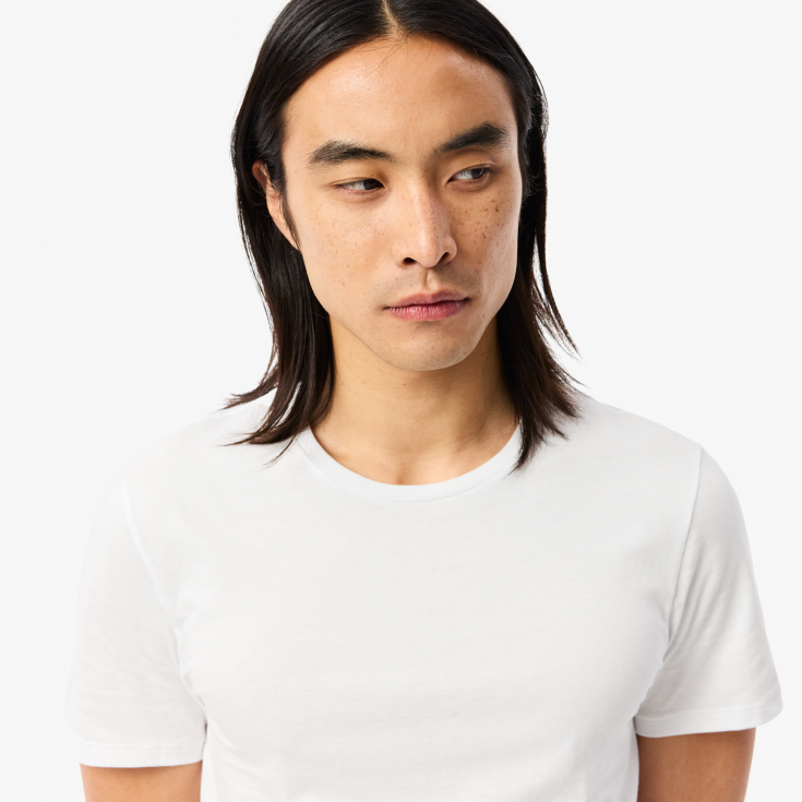 Набор мужских домашних футболок Lacoste Crew Neck (3шт.)