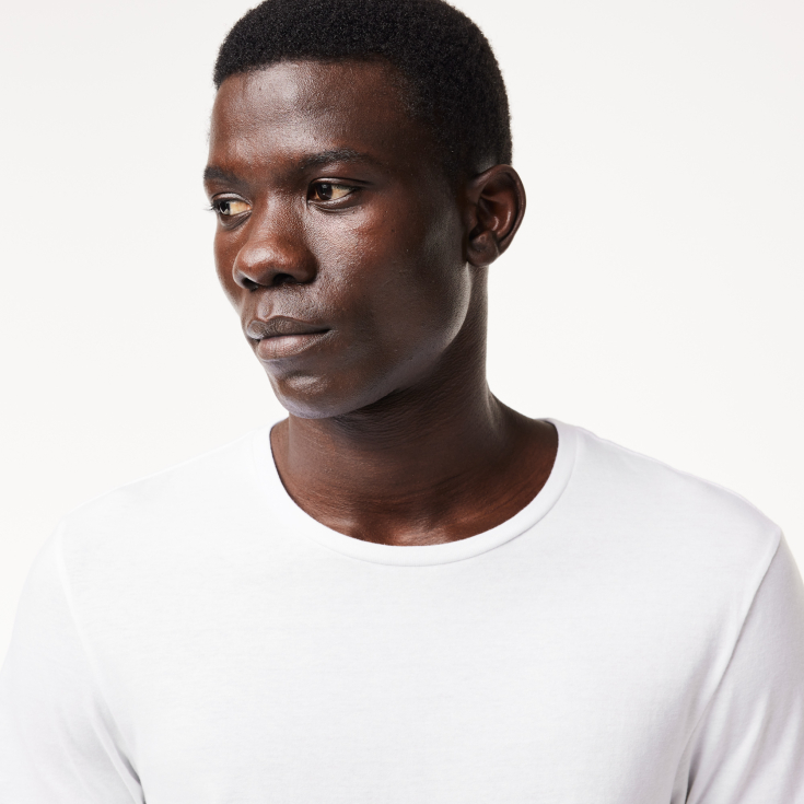 Набор мужских домашних футболок Lacoste Crew Neck (3шт.)