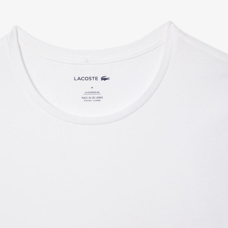 Набор мужских домашних футболок Lacoste Crew Neck (3шт.)