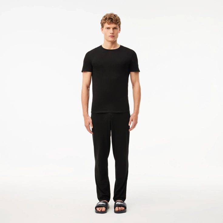 Набор мужских домашних футболок Lacoste Crew Neck (3шт.)