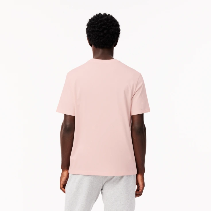 Мужская футболка для дома Lacoste из хлопка