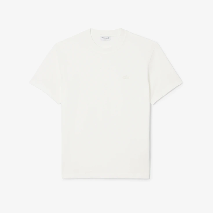 Мужская хлопковая Футболка Lacoste Classic Fit