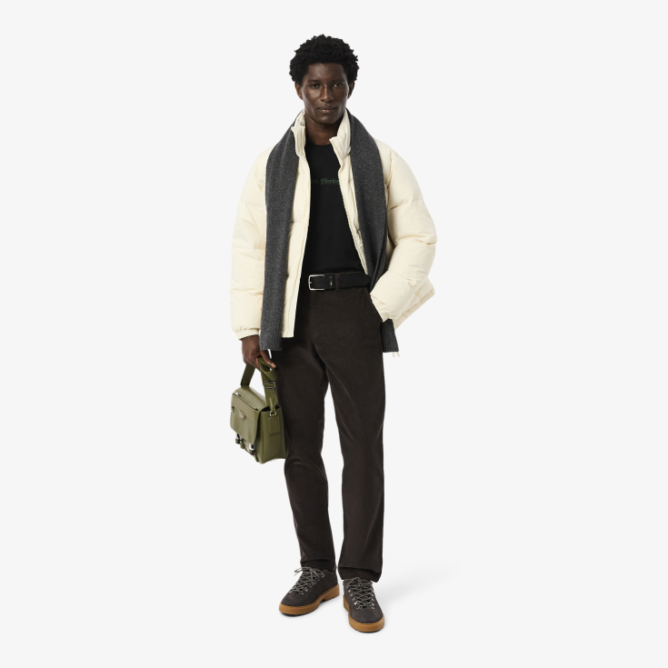 Мужская хлопковая Футболка Lacoste