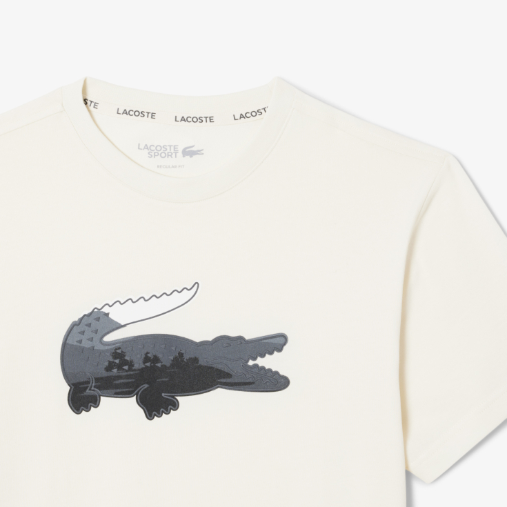 Мужская хлопковая футболка Lacoste