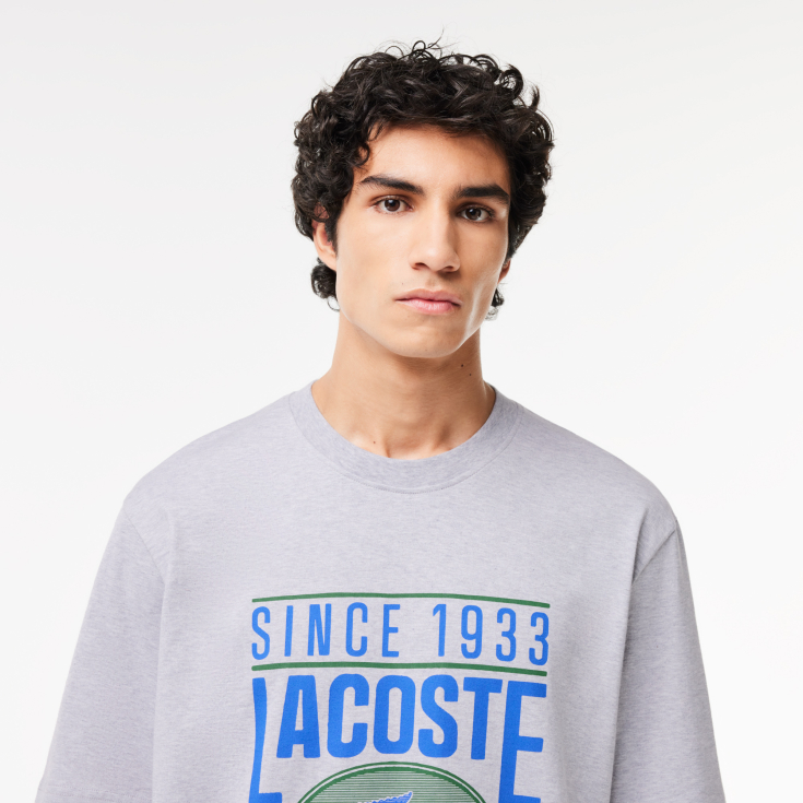 Мужская Футболка Lacoste Regular Fit