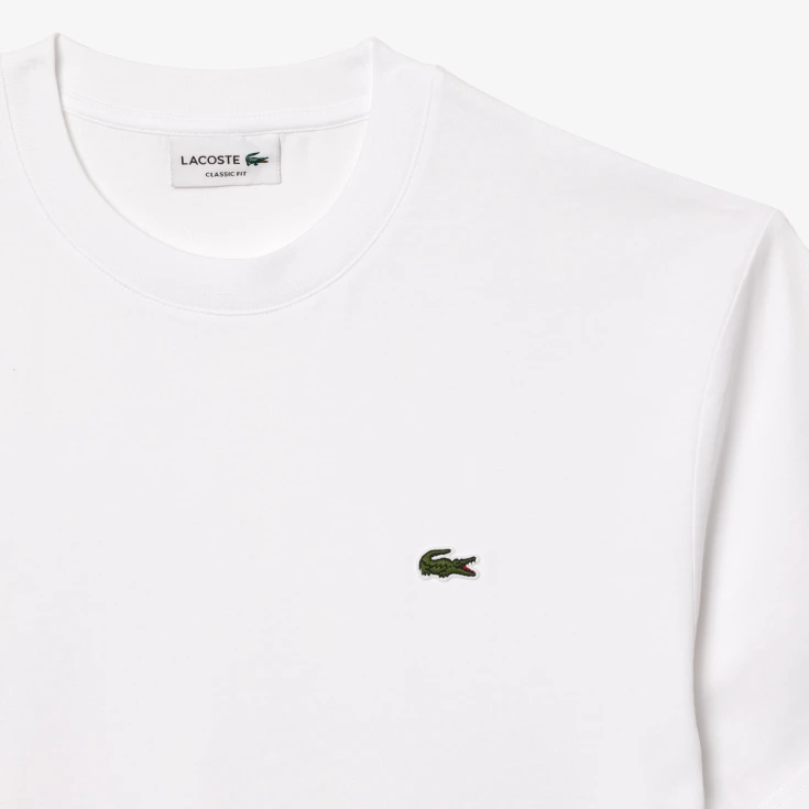 Мужская хлопковая Футболка Lacoste с коротким рукавом