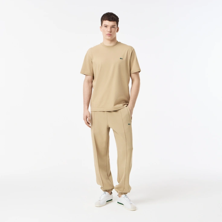 Мужская хлопковая футболка Lacoste с коротким рукавом