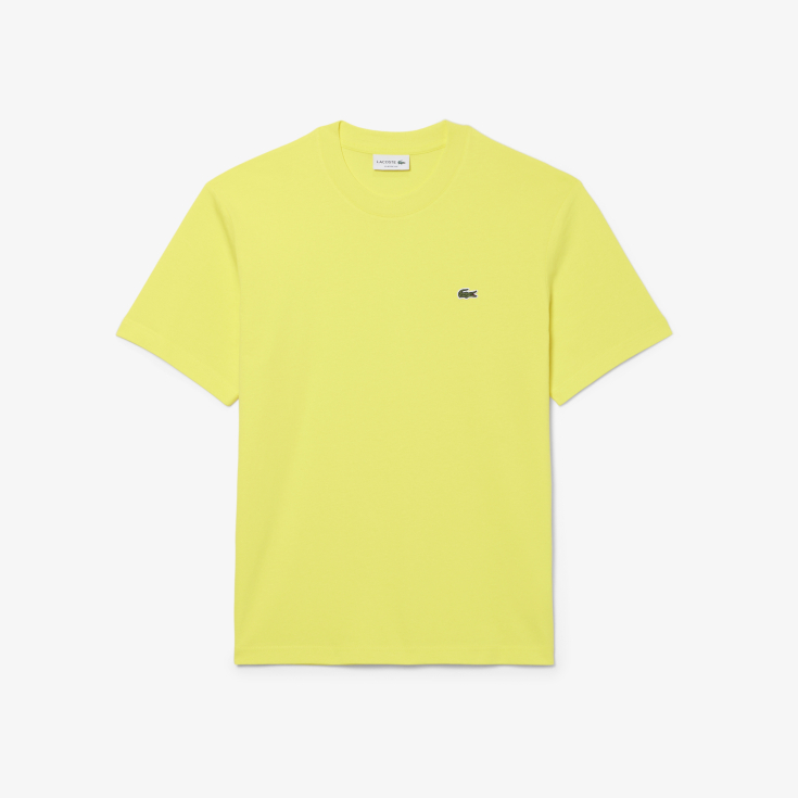 Мужская хлопковая Футболка Lacoste с коротким рукавом