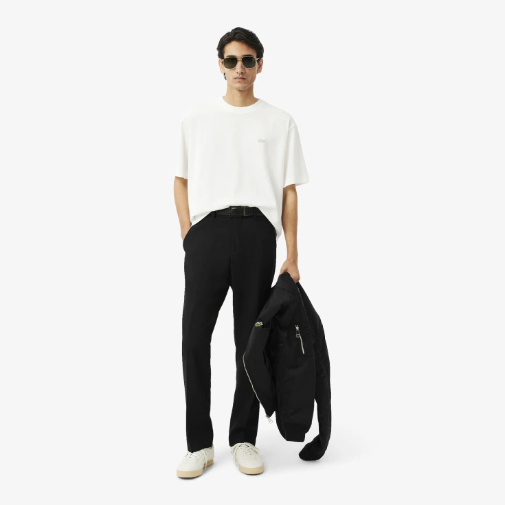 Мужская футболка Lacoste Loose Fit из органического хлопка