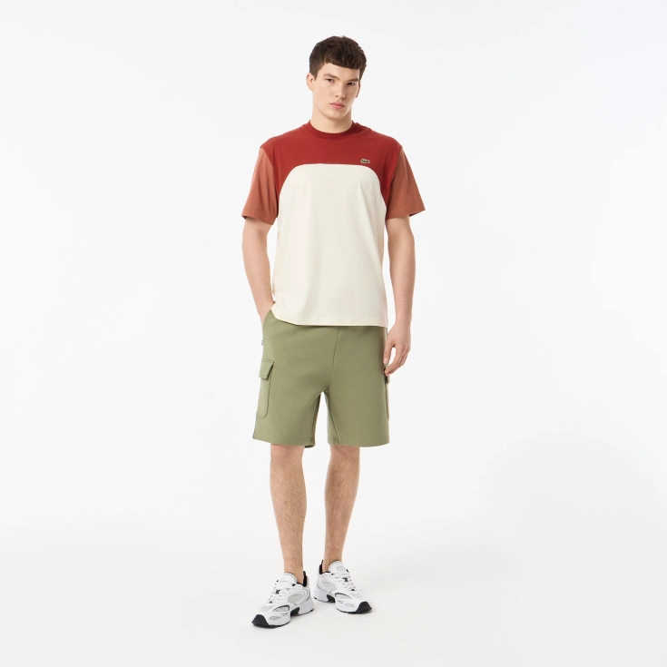 Мужская Футболка Lacoste из хлопка