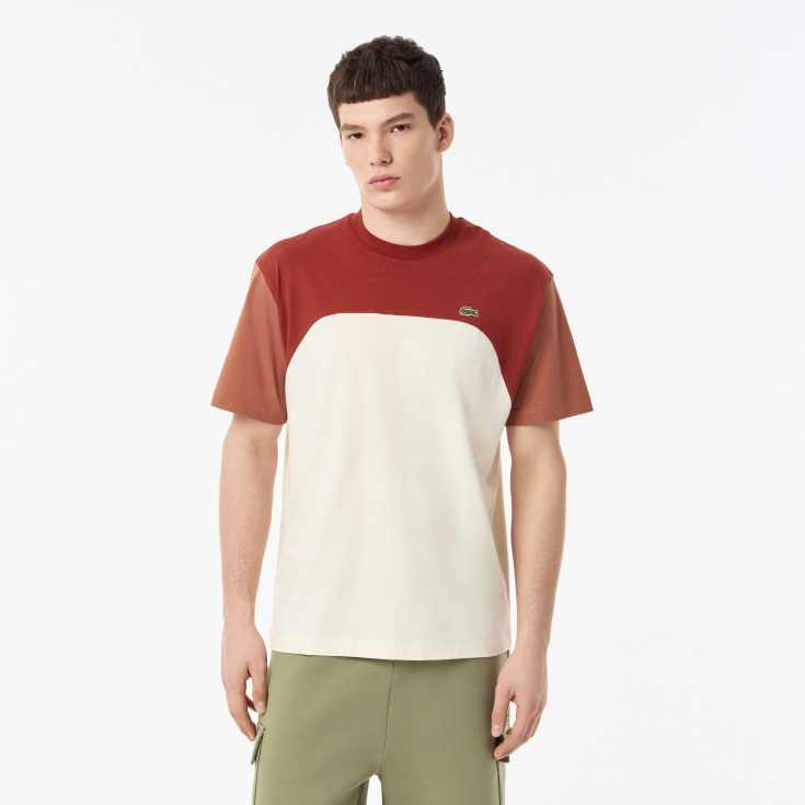 Мужская Футболка Lacoste из хлопка