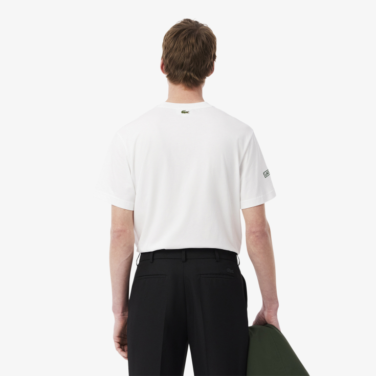 Мужская хлопковая Футболка Lacoste