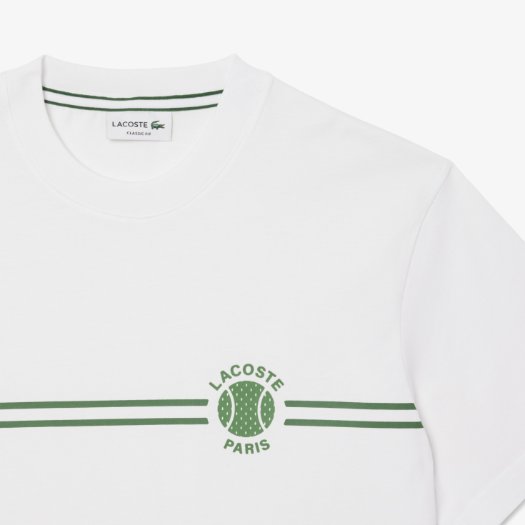 Мужская хлопковая Футболка Lacoste