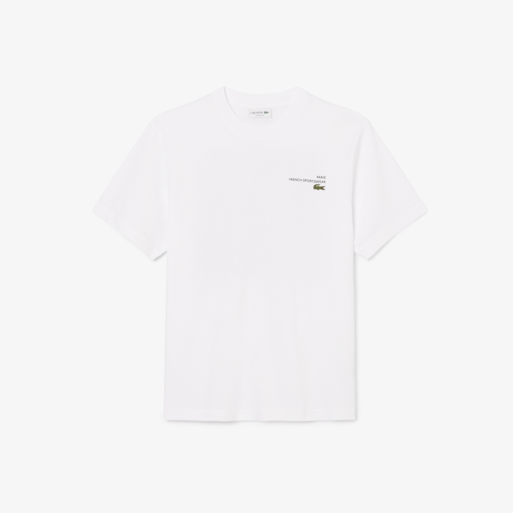 Мужская Футболка Lacoste из хлопка