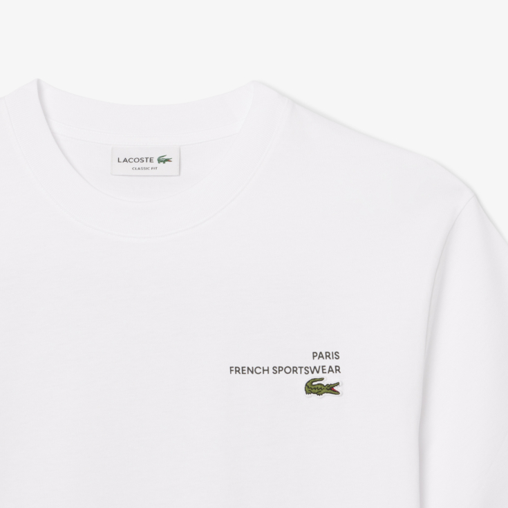 Мужская Футболка Lacoste из хлопка