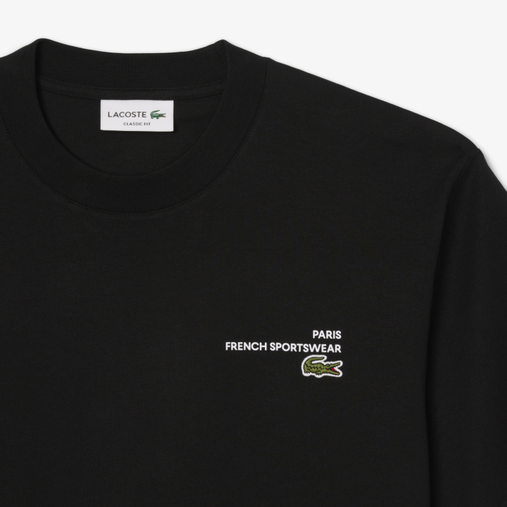 Мужская Футболка Lacoste из хлопка