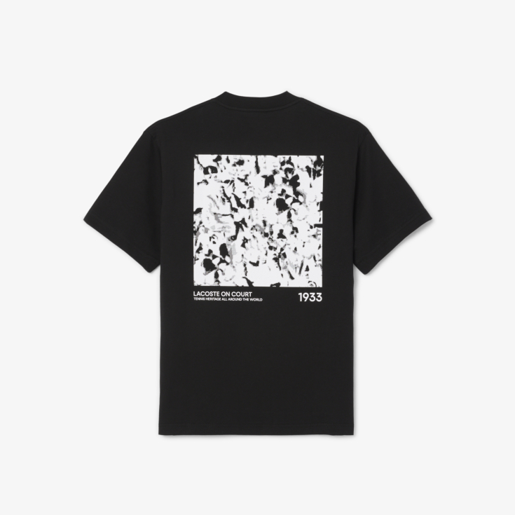 Мужская Футболка Lacoste из хлопка