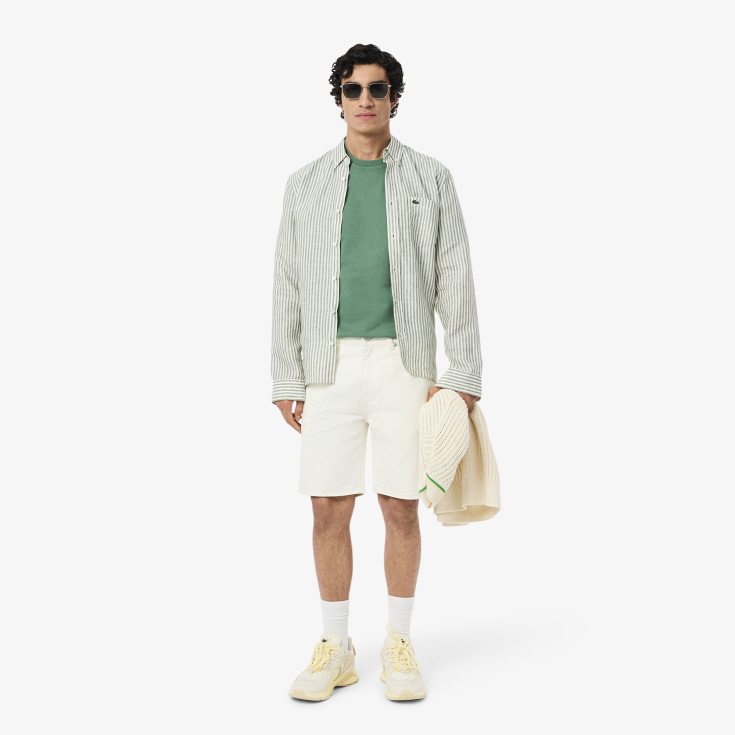 Мужская Футболка Lacoste из хлопка