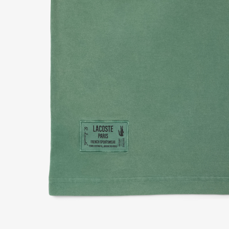Мужская Футболка Lacoste из хлопка